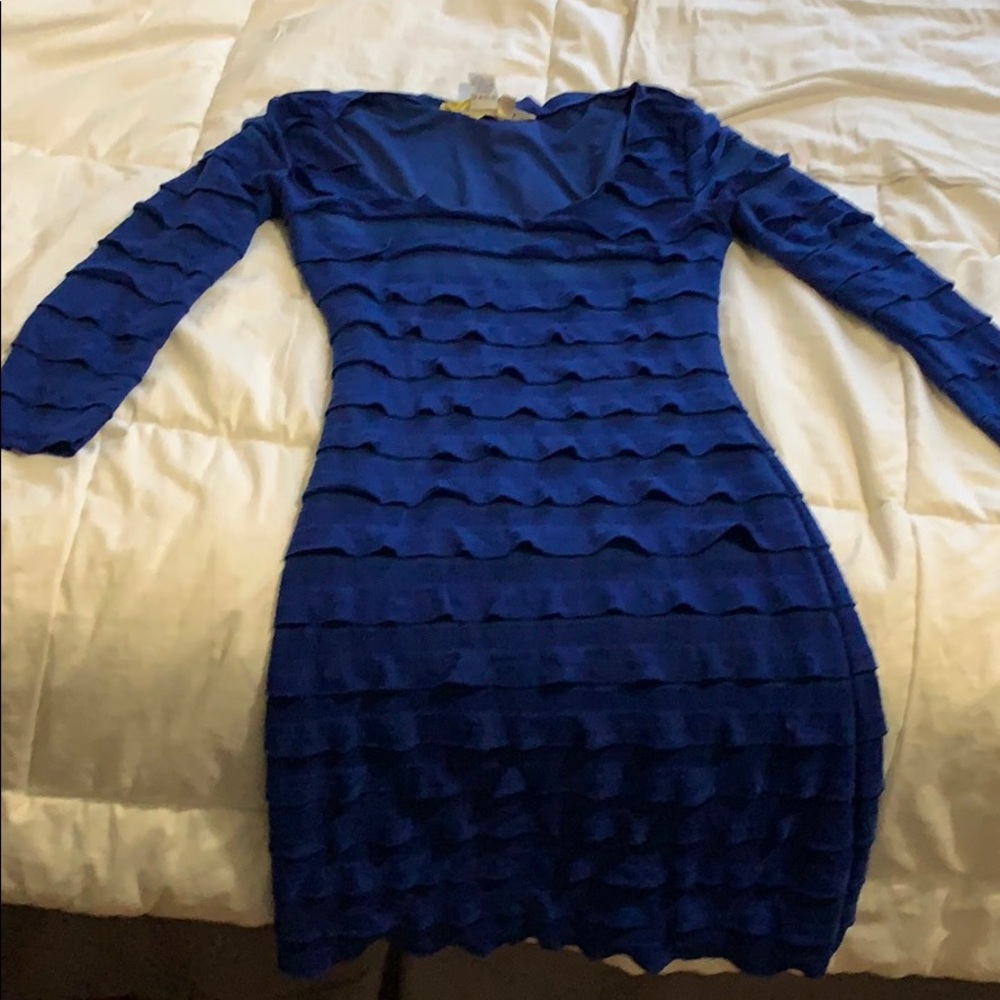 Blue dress
